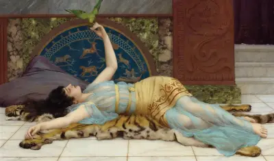 Dolce Far Niente av John William Godward