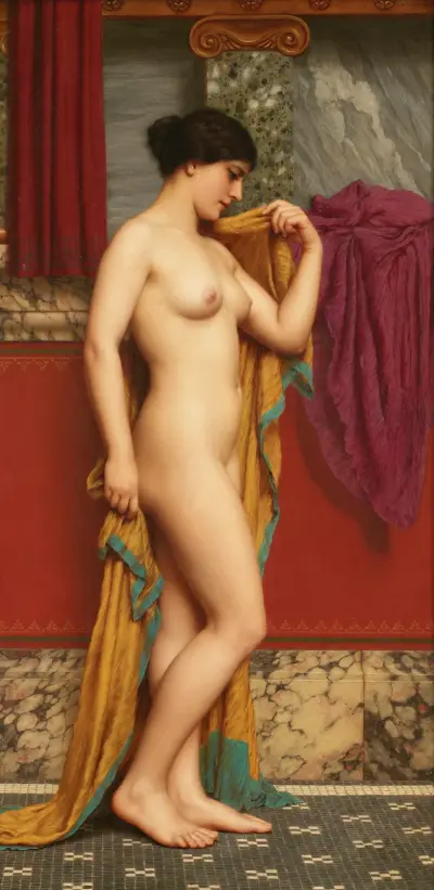 I tepidariet av John William Godward