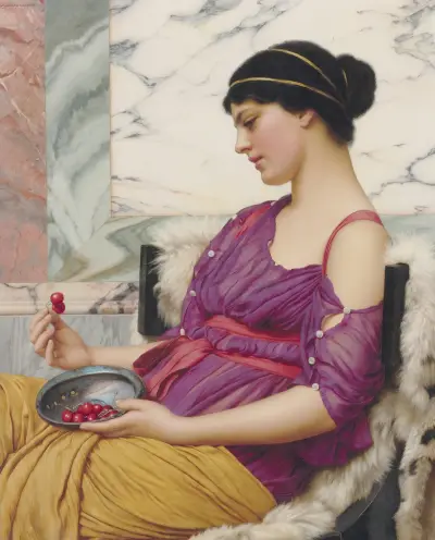 Ismenia av John William Godward