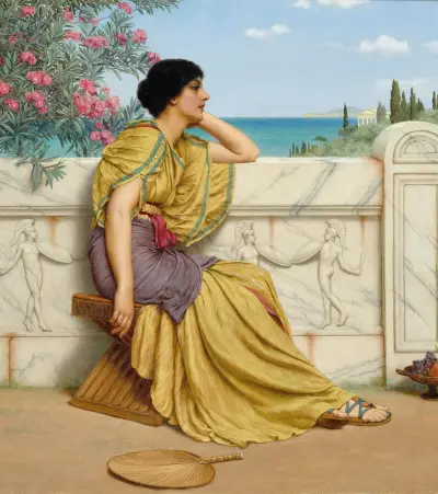 Leisure Hours av John William Godward