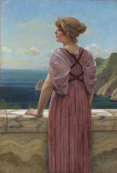 Memories, a study av John William Godward