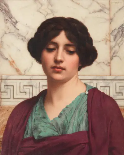 Stesicrate av John William Godward