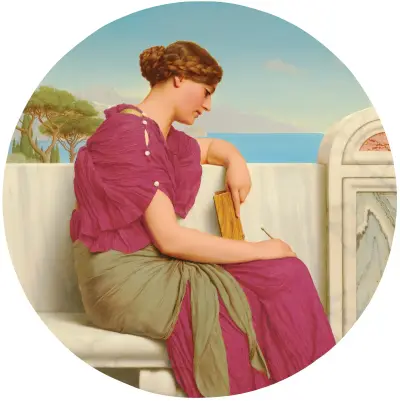 The Answer av John William Godward