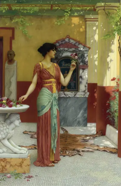 Buketten av John William Godward