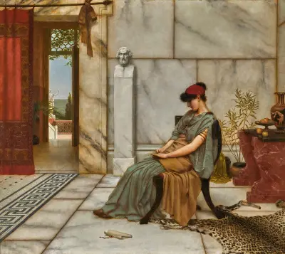 Zásnubní prsten, 1888, John William Godward