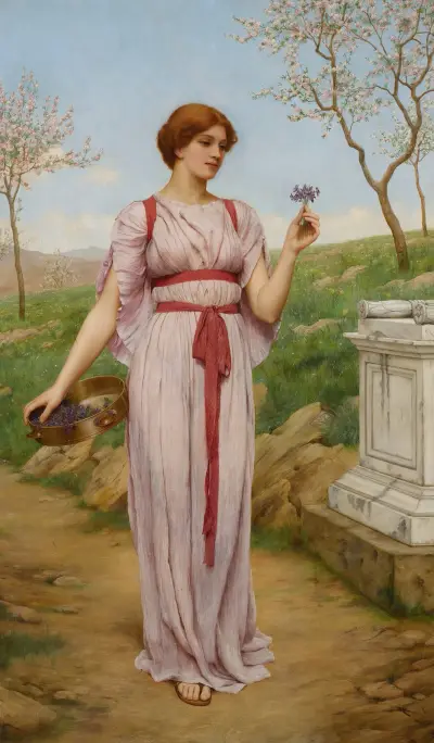 The Posy av John William Godward