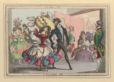 A la mode, 1829 von William Heath