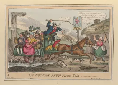 En utomhusjauntingcar av William Heath