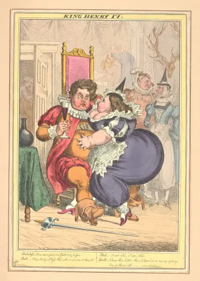King Henry IV. av William Heath