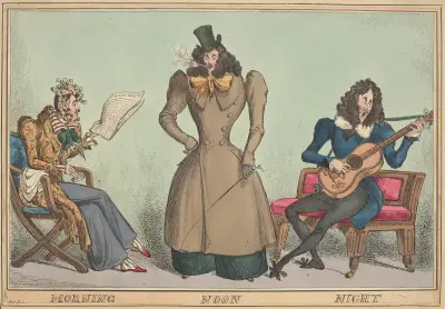 Morning Noon Night [Dandy]. av William Heath