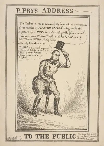 P-Pry’s address to the public. av William Heath