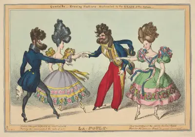 Quadrille – Evening fashions – Dedicated to the heads of the nation. La Poule. av William Heath