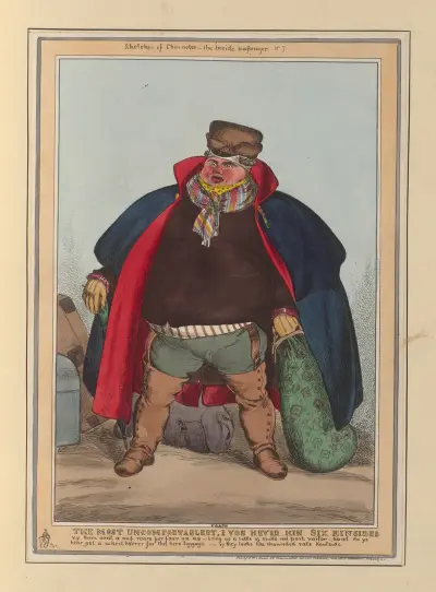 The most uncomfortable i vos hever hin six hinsides, 1827 von William Heath