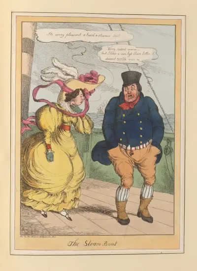 Ångbåten av William Heath