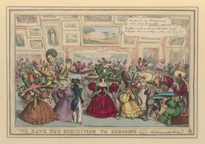 We have the exhibition to examine av William Heath