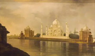 The Taj Mahal av William Hodges