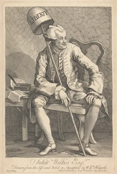 John Wilkes, Esq. von William Hogarth