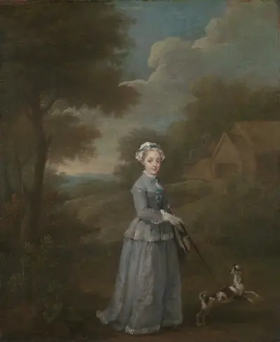 Miss Wood av William Hogarth