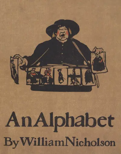 An Alphabet – cover av William Nicholson