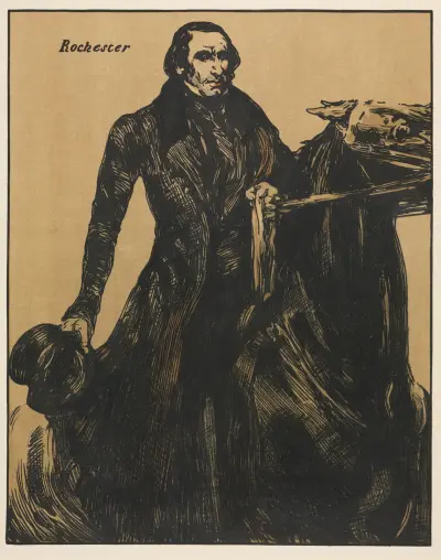 Characters of Romance; Rochester av William Nicholson
