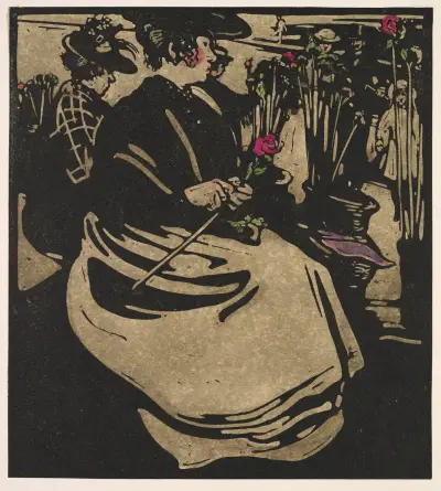 Flower Girl av William Nicholson