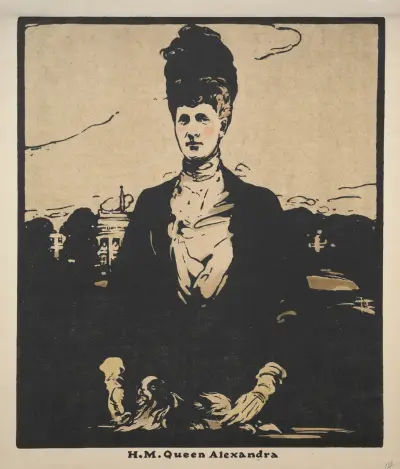 H.M. Drottning Alexandra av William Nicholson