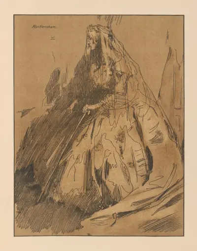 Miss Havisham av William Nicholson