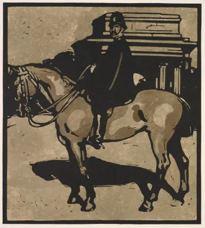 Policeman av William Nicholson