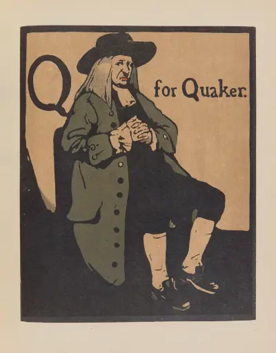 Q for Quaker av William Nicholson