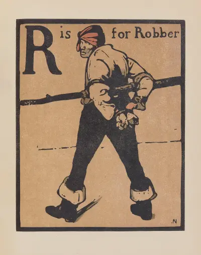 R is for Robber av William Nicholson