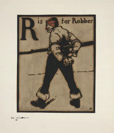 R is Robber av William Nicholson