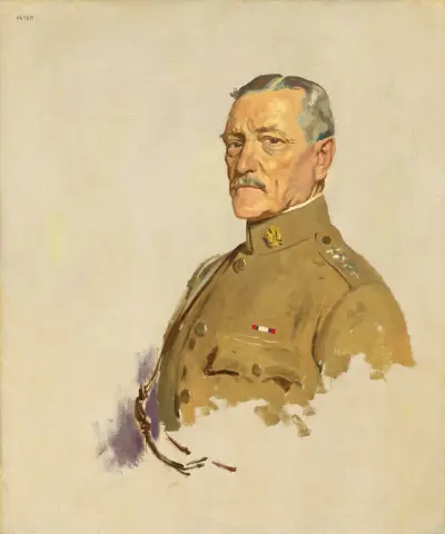 John Joseph Pershing av William Orpen