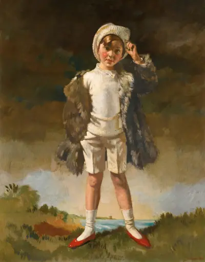 Noll; Son Of Oliver St. John Gogarty av William Orpen
