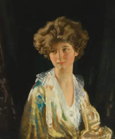 Portrait of Lady Evelyn Herbert av William Orpen