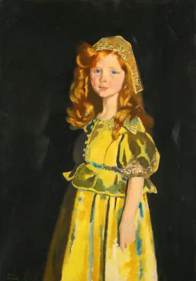 Portrait Of Vivien St George av William Orpen