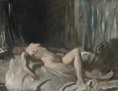 Study of a Female Nude av William Orpen