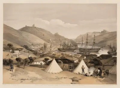Balaklava, mot havet av William Simpson