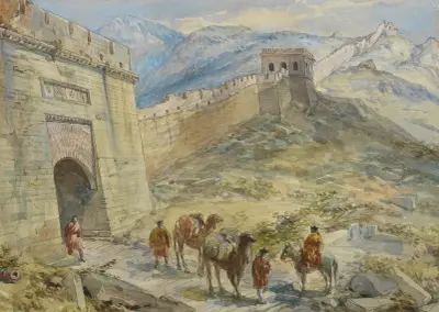 The Great Wall of China av William Simpson