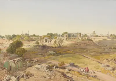 The Residency, Lucknow av William Simpson