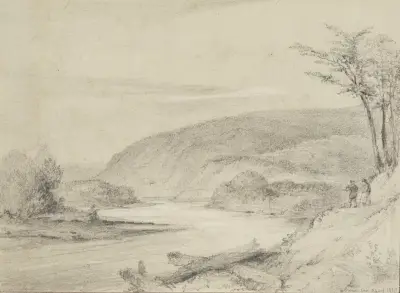 The second gorge from the end of the first, Hutt Road av William Swainson