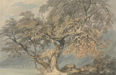A Great Tree av Joseph Mallord William Turner