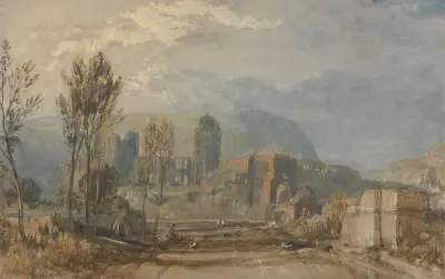 Andernach av Joseph Mallord William Turner