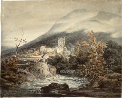 Llanthony Abbey, Monmouthshire av Joseph Mallord William Turner