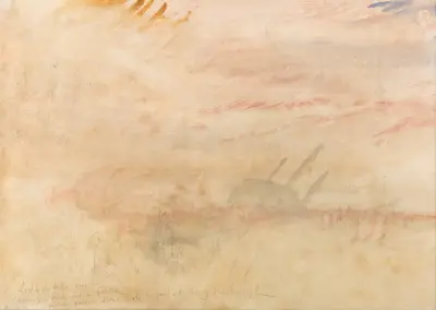 Lost to All Hope the Brig av Joseph Mallord William Turner