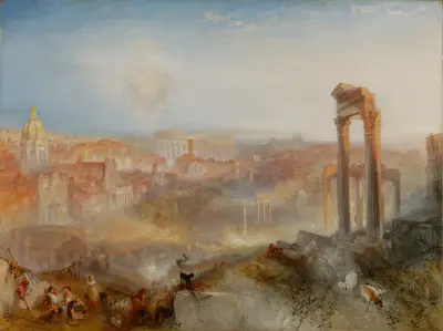 Modern Rome – Campo Vaccino av Joseph Mallord William Turner