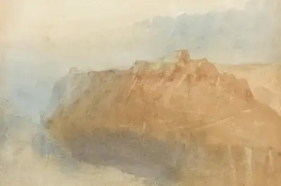 The Fortress Of Ehrenbreitstein From Across The Rhine – nr 1 av Joseph Mallord William Turner