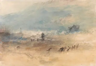 Yarmouth Sands av Joseph Mallord William Turner