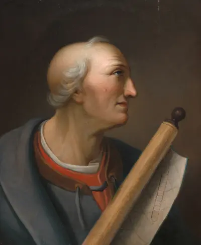 Amerigo Vespucci av Charles Willson Peale