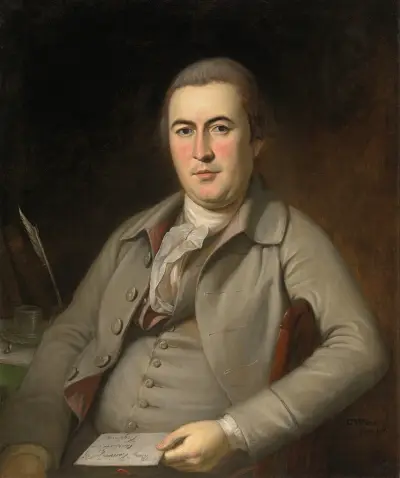 Benjamin Harrison, Sr. av Charles Willson Peale