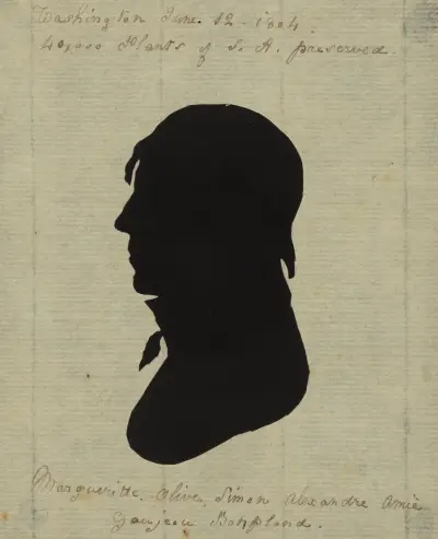 Margueritte Olive Simon Alexandre Ami Goujeou Bonplond av Charles Willson Peale